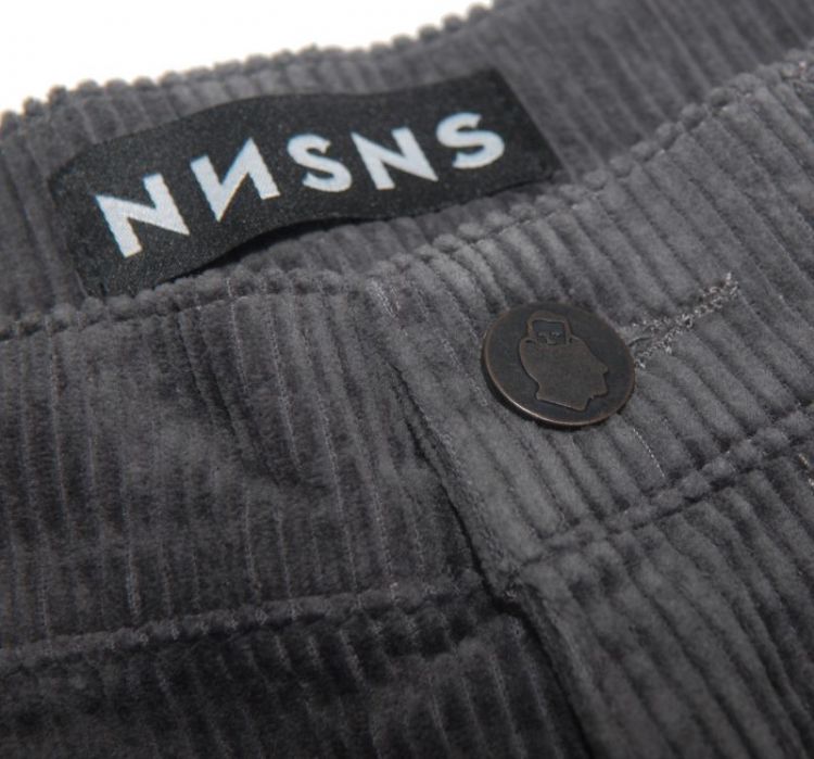 Baggy Corduroy Charcoal cord