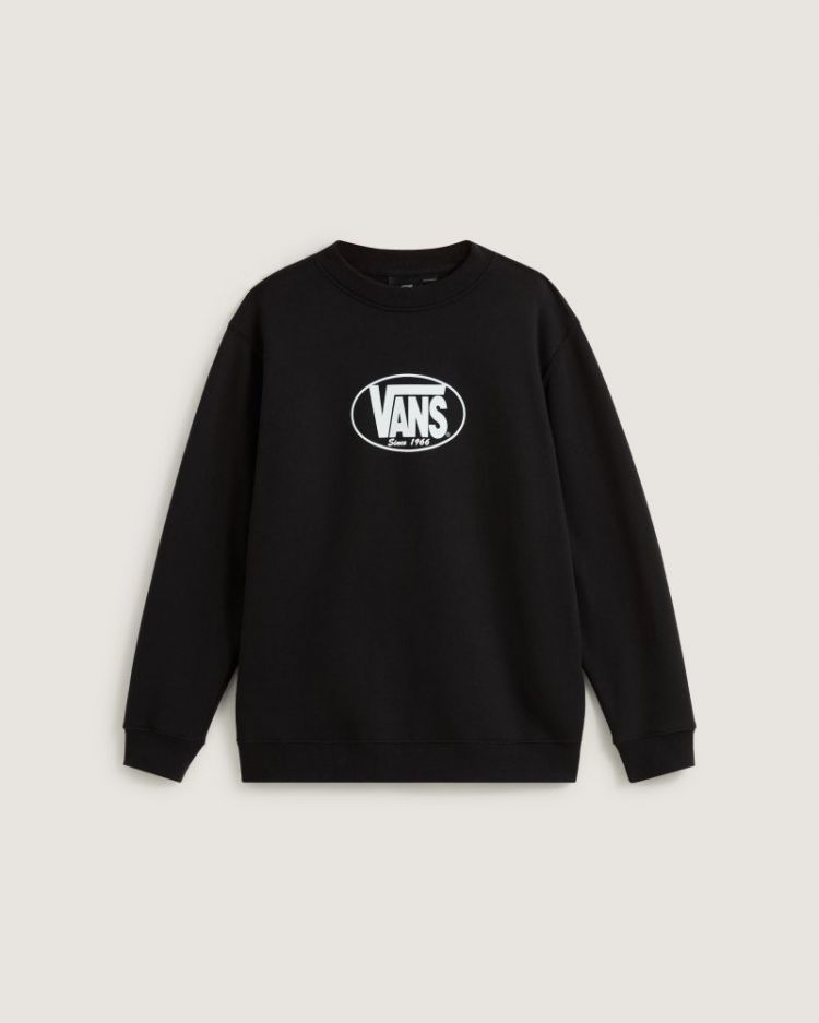 Sweat Classic Oval Crew BLK1 Black