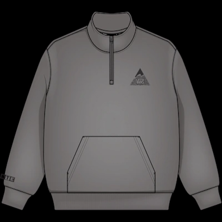 Sweat MTE Peak Quarter Zip PWT1 Pewter