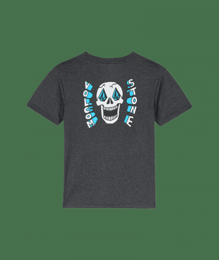 SKELTONE TEE HBK HEATHER BLA