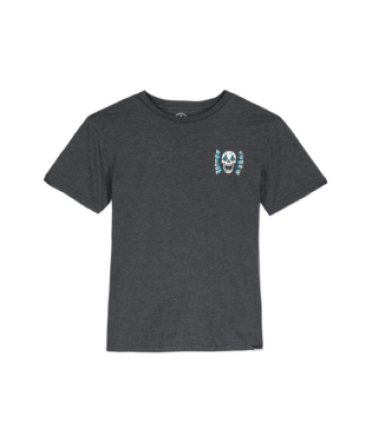 SKELTONE TEE HBK HEATHER BLA