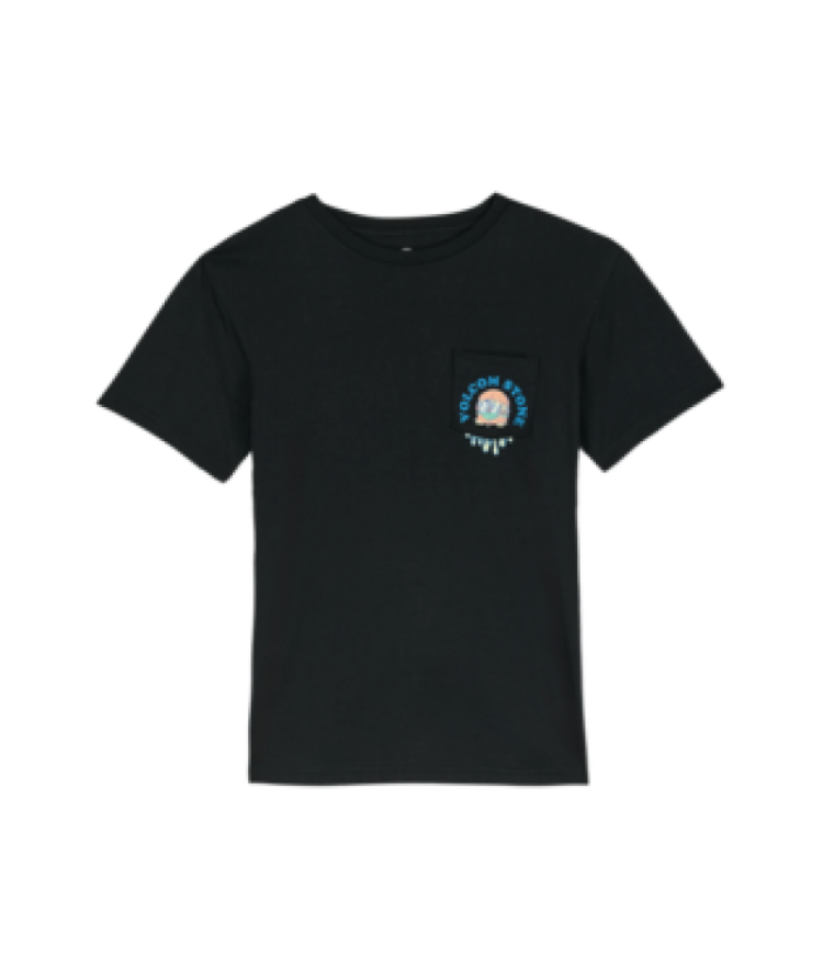 BURGSTONE POCKET TEE BLK BLACK