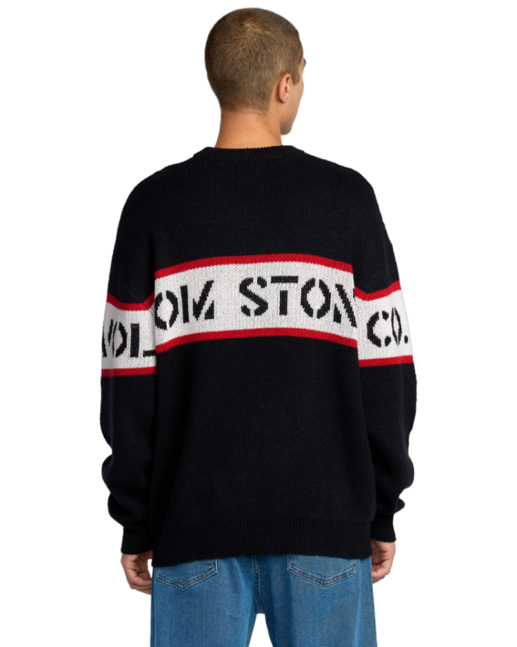 CARWASH SWEATER BLK BLACK