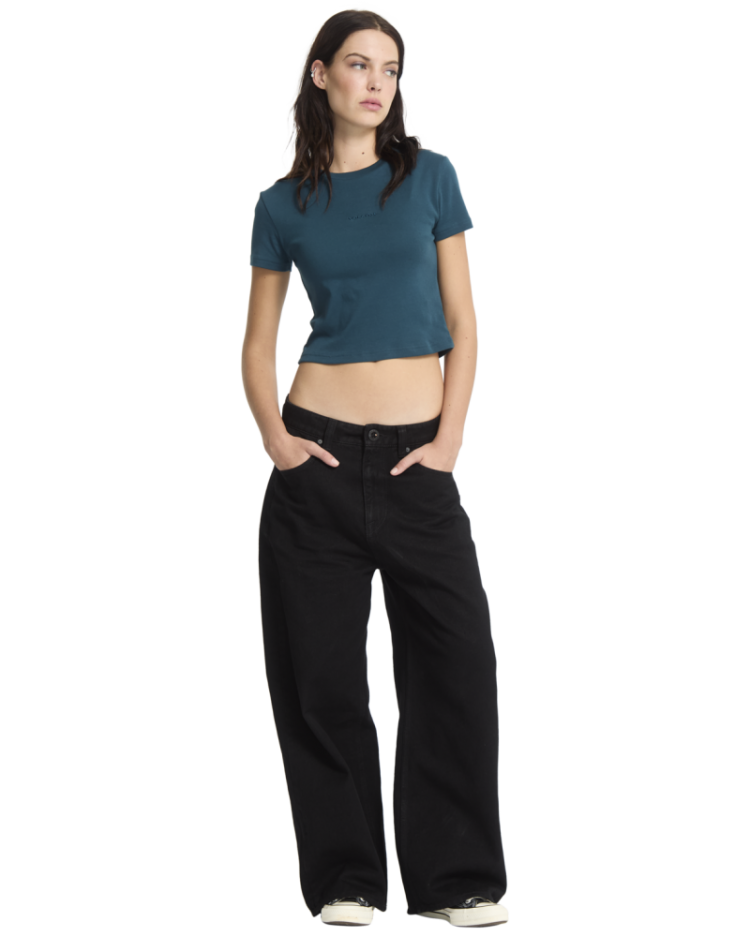 BEEGGY DENIM PANTS BLC BLACK COMBO