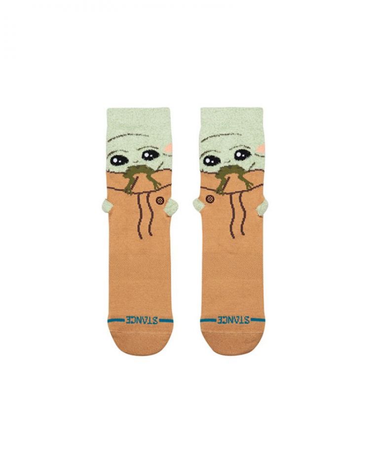 GROGU HUNGRY KIDS CREW GRN GREEN