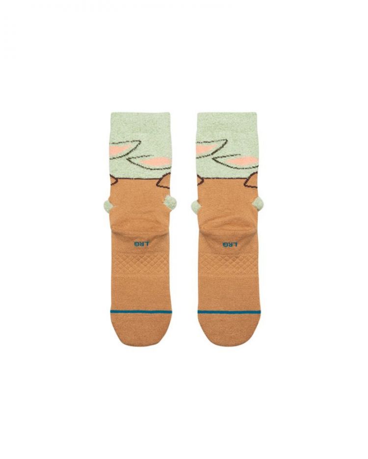 GROGU HUNGRY KIDS CREW GRN GREEN