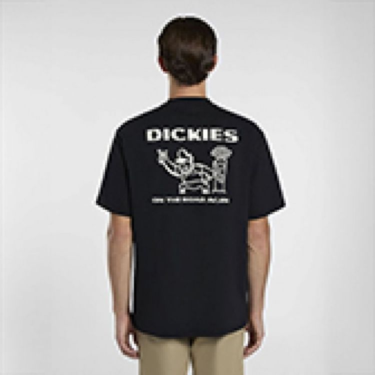 BURNS TEE SS BLACK BLK1 Black