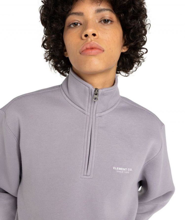 ELEMENT CO QUARTER ZIP W SKG0 GREY