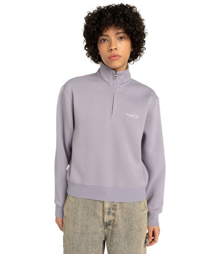 ELEMENT CO QUARTER ZIP W SKG0 GREY
