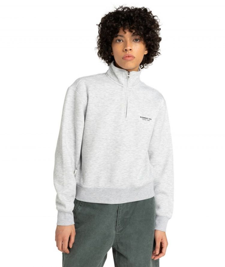 ELEMENT CO QUARTER ZIP W SGBH GREY
