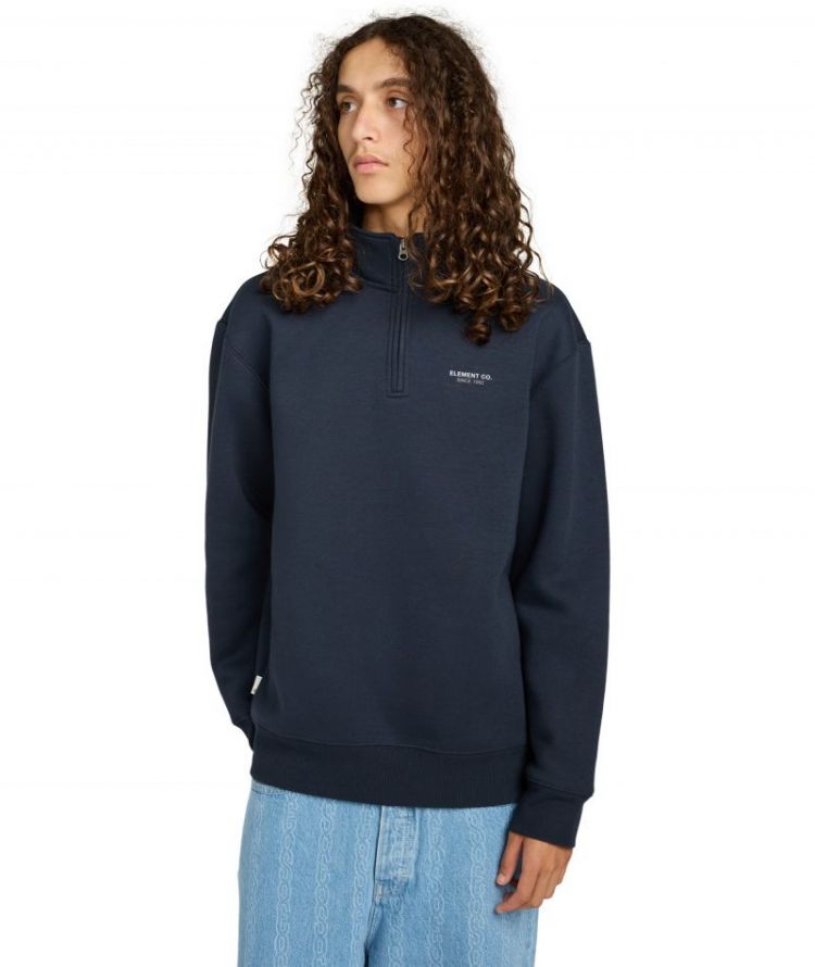 ELEMENT CO QUARTER ZIP ECN BLUE