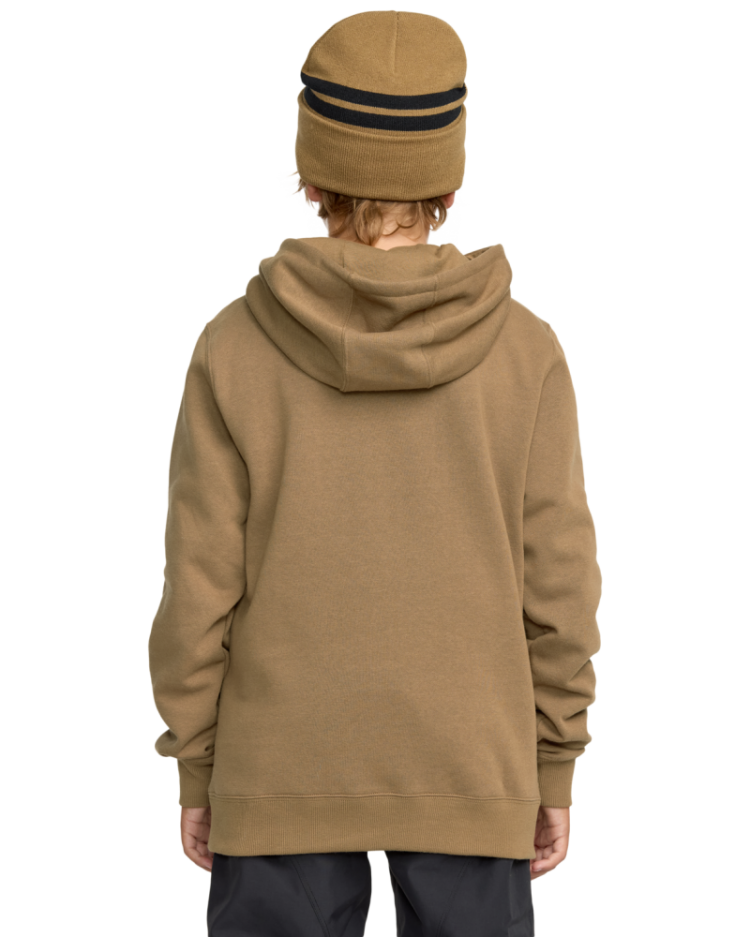 YOUTH ESSENTIAL HOODIE BRZ BRONZE