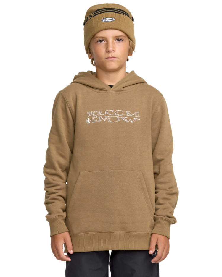 YOUTH ESSENTIAL HOODIE BRZ BRONZE