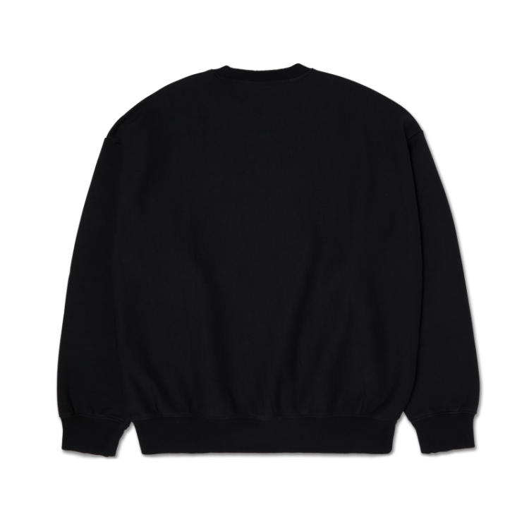 Stretch Heavyweight Washed Cre BLACK