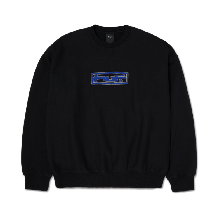 Stretch Heavyweight Washed Cre BLACK