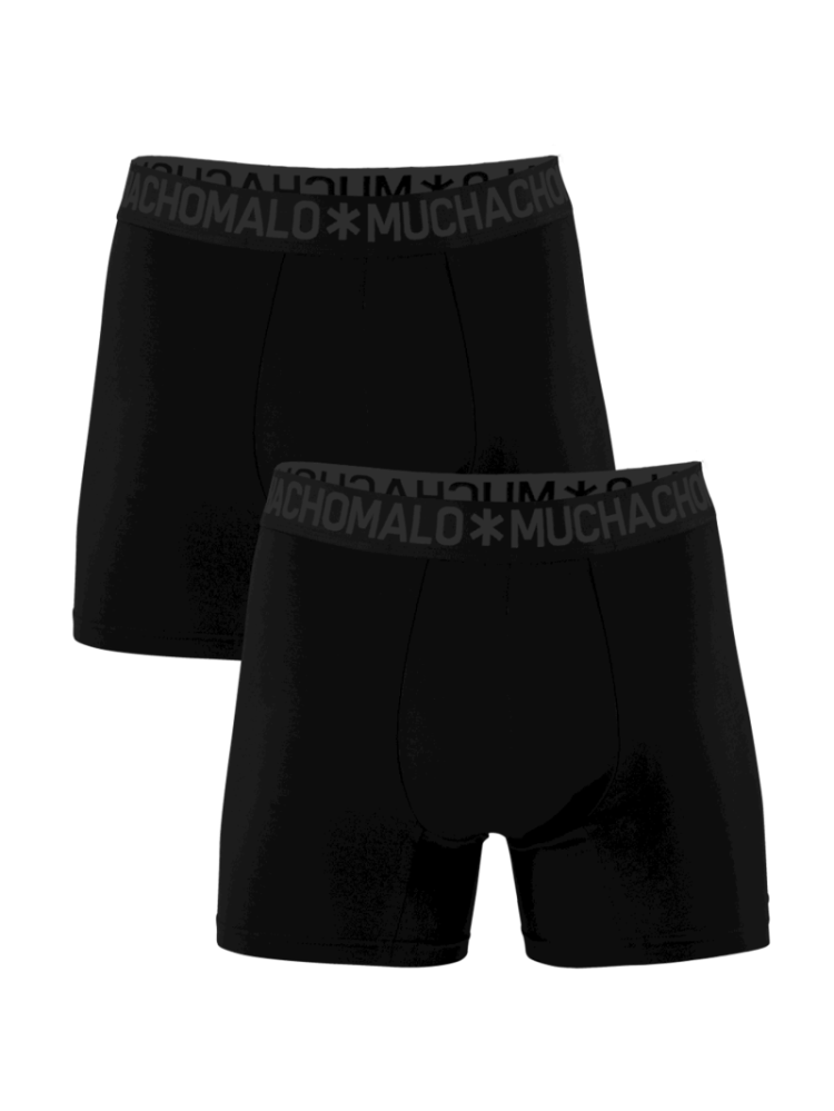 Boxer Men 2-pack Black