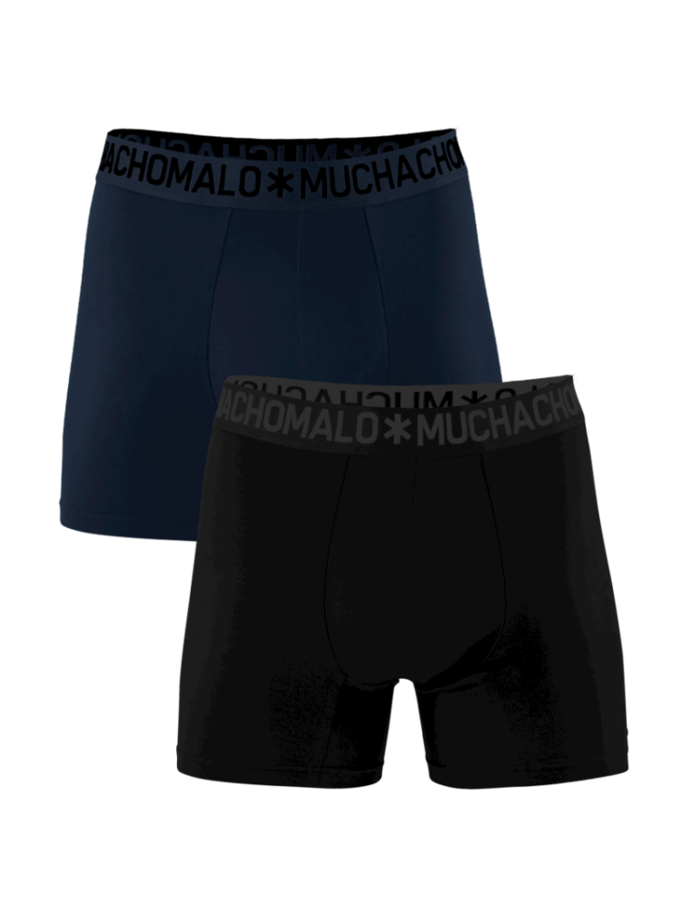 Boxer Men 2-pack black/blue