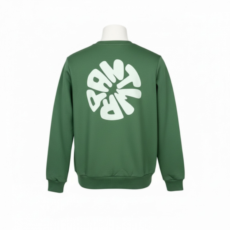 ANTWRP CIRCLE BACKPRINT SWEATE 000523 - JUNGLE
