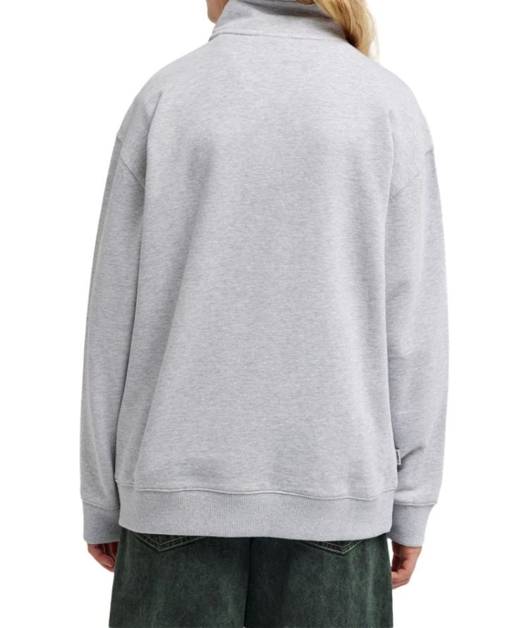 ELEMENT CO EMB QUARTER ZIP Y SGBH MID GREY H
