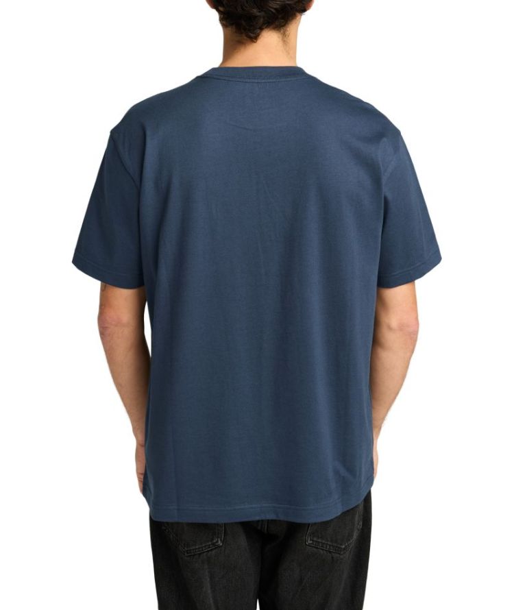 AMERICANA POCKET SS TEE MDY MOODY BLUE