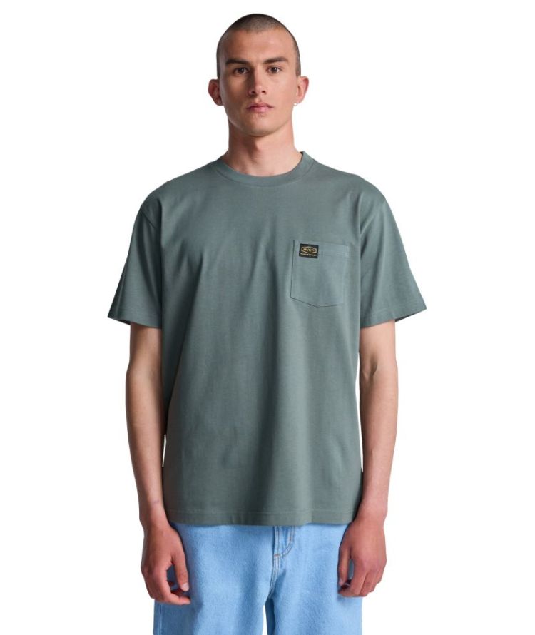 AMERICANA POCKET SS TEE SLE SAGE LEAF