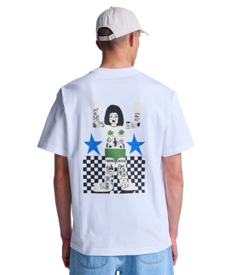 AF BONHOMME SS TEE WHT WHITE