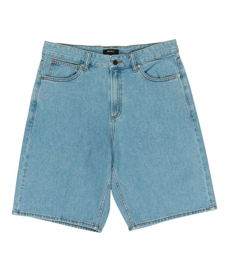 SKATE DENIM SHORT BEJW BLEACH WAS