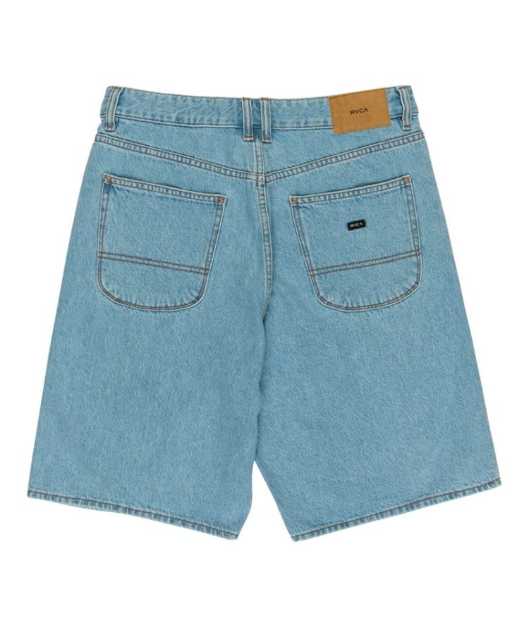 SKATE DENIM SHORT BEJW BLEACH WAS
