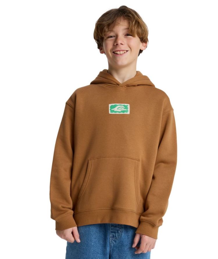 GRAPHIC HERO HOODIE YOUTH CMK0 TOBACCO BR