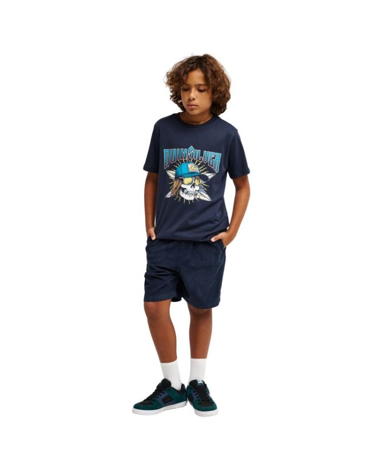 TAXER CORD YOUTH KTP0 DARK NAVY