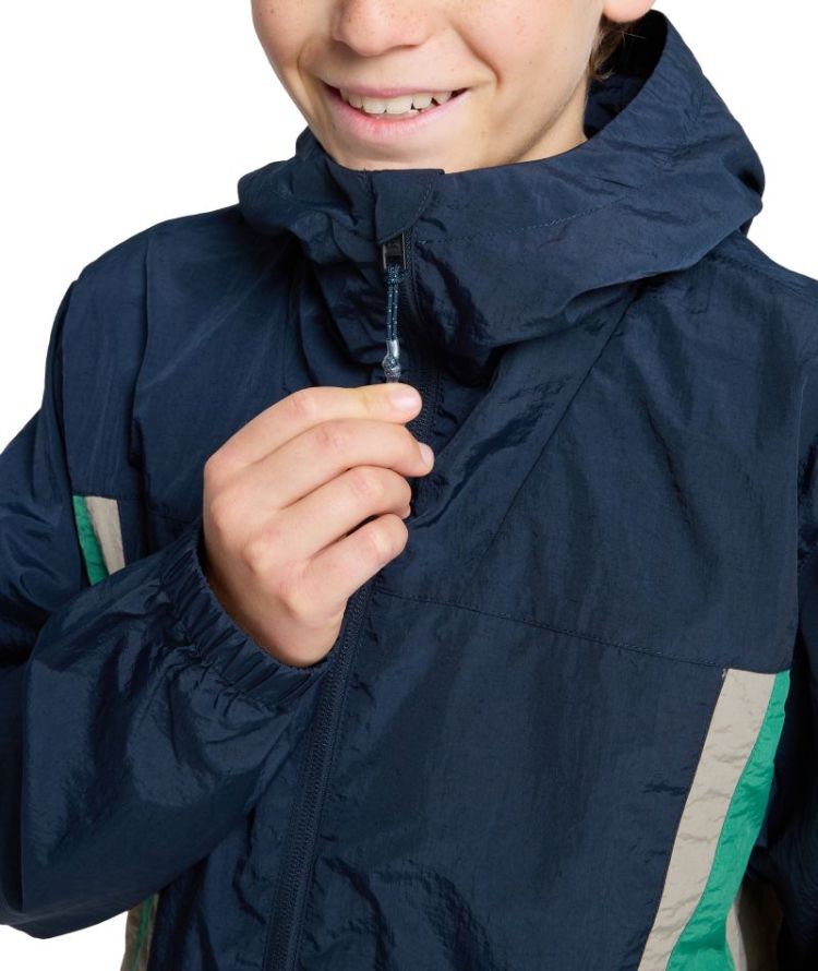 CLICKER WINDBREAKER YOUTH KTP0 DARK NAVY