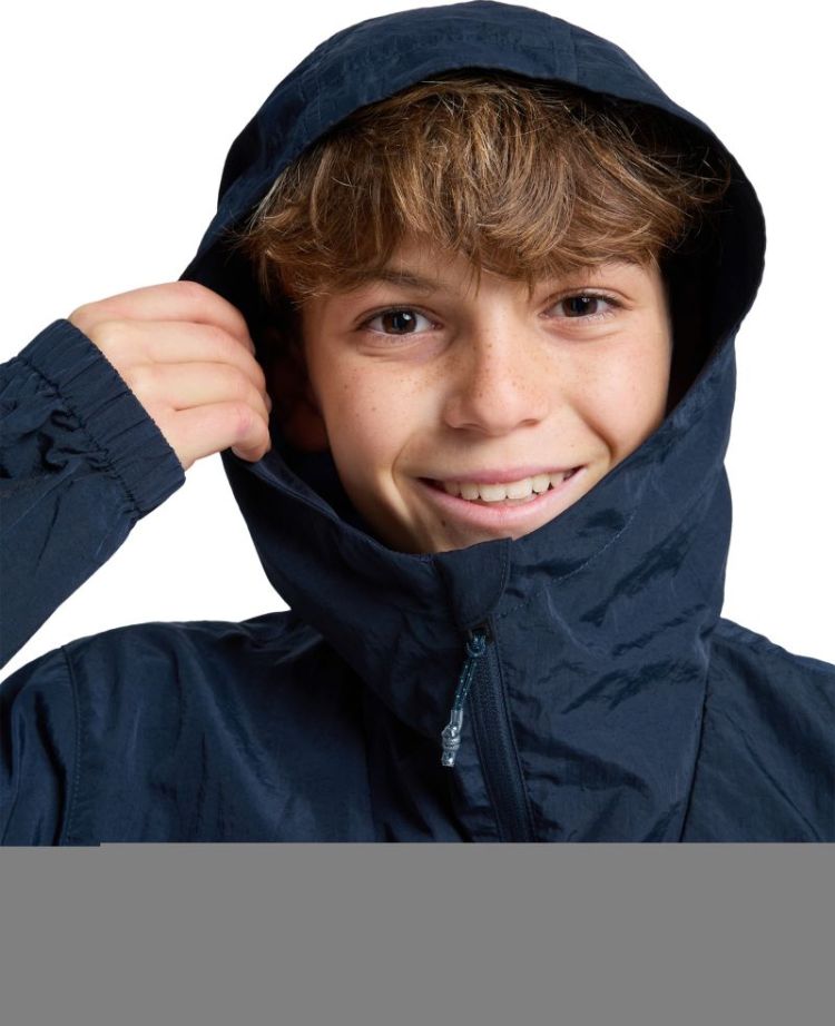 CLICKER WINDBREAKER YOUTH KTP0 DARK NAVY