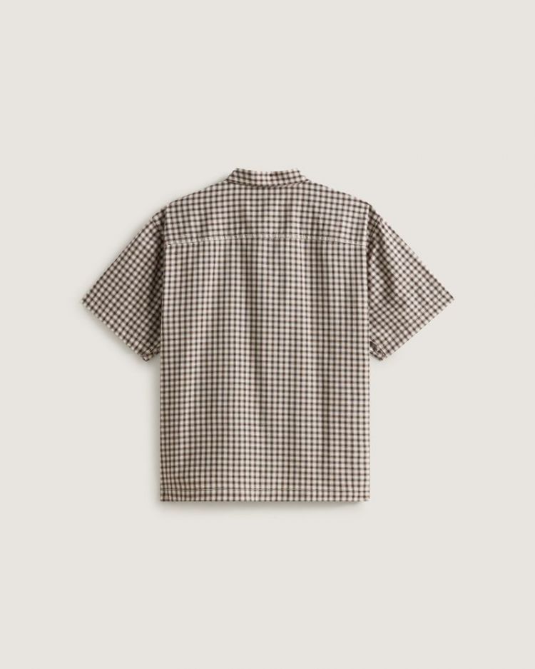 Larkspur Mini Plaid SS GCO1 Oatmeal/De