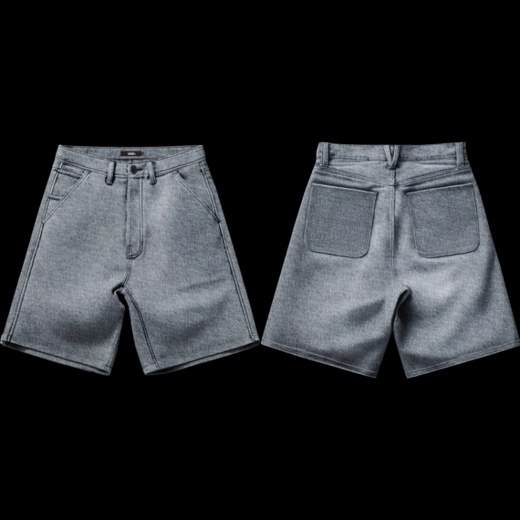 Chore Loose Denim Short CDX1 STONEWASH/