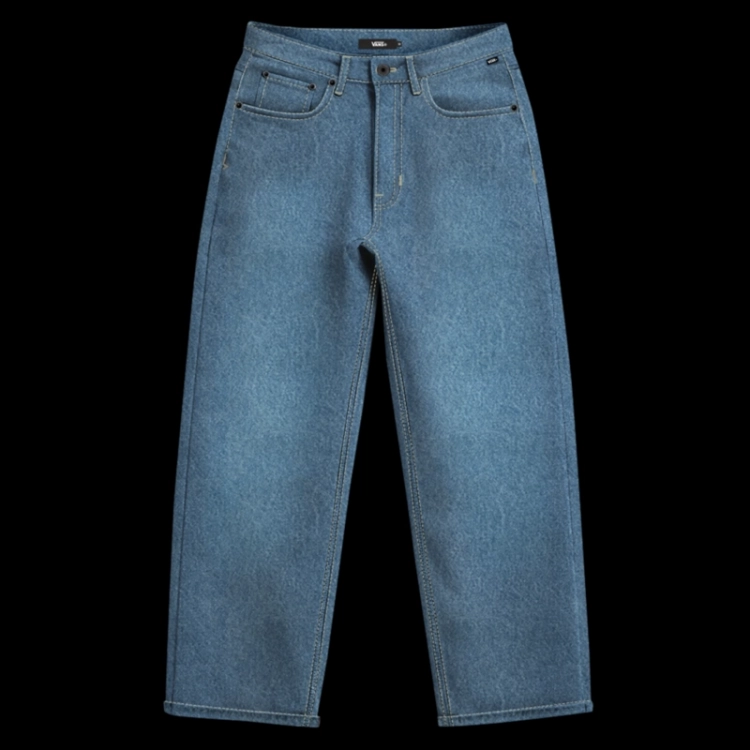 Check-5 Loose Denim Pan CDX1 STONEWASH/