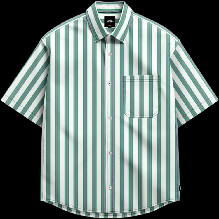 Lawson Stripe SS Shirt GCP1 WHITE/Vivi