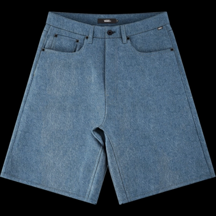 Check-5 Baggy Denim Sho CDX1 STONEWASH/