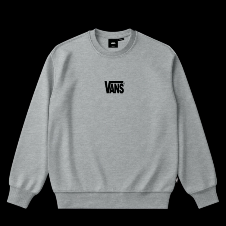 Stretch Logo Crew 02F1 Cement Hea