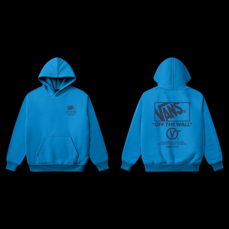 Stacked Hi Pullover FNM1 Bright Azu