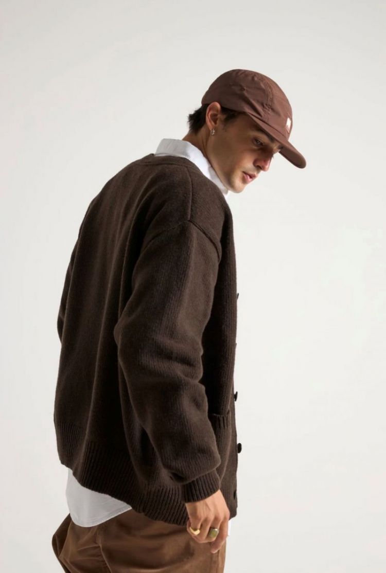 Relleu Cardigan Chocolate Chocolate