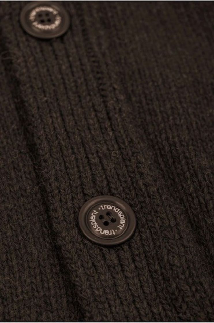 Relleu Cardigan Chocolate Chocolate