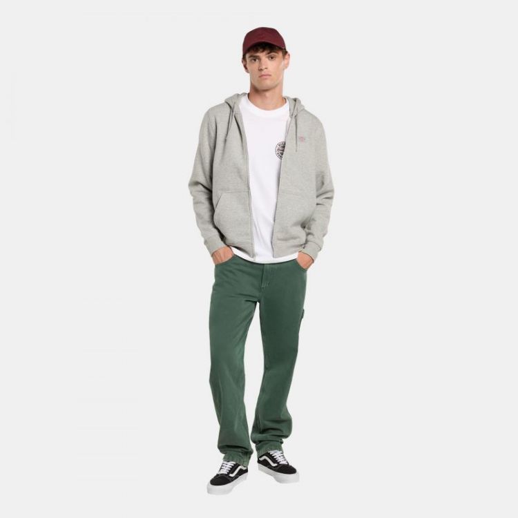 OAKPORT ZIP HOODIE HG01 HEATHER GR