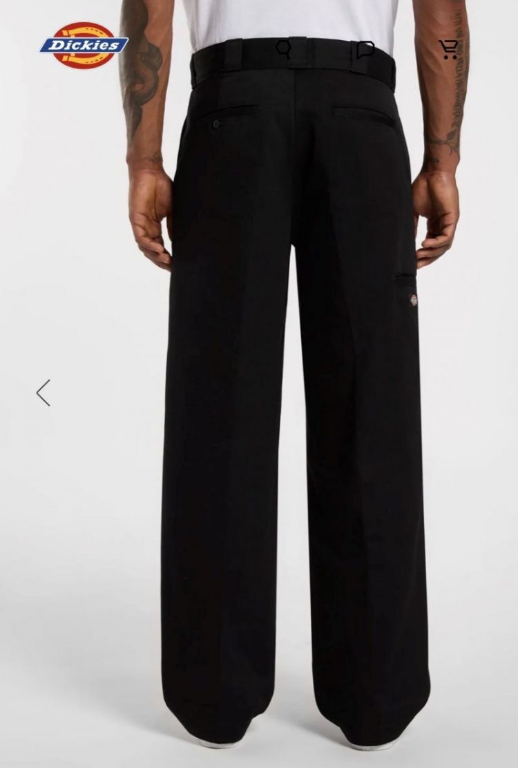 247 Loose Work Pant BLK1 BLACK