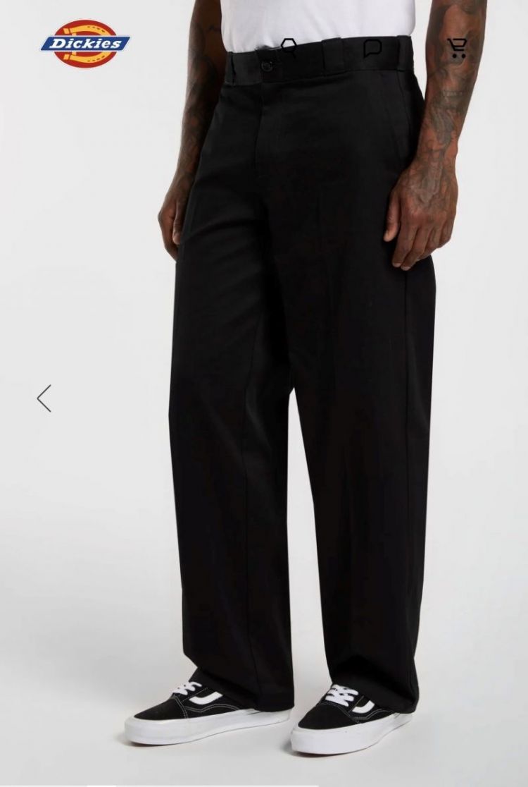 247 Loose Work Pant BLK1 BLACK