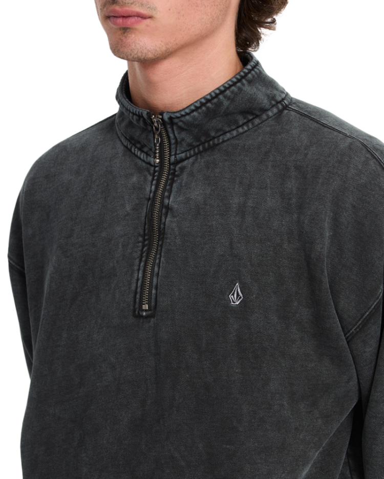 SINGLE STONE QUARTER ZIP LAB LIGHT ACID