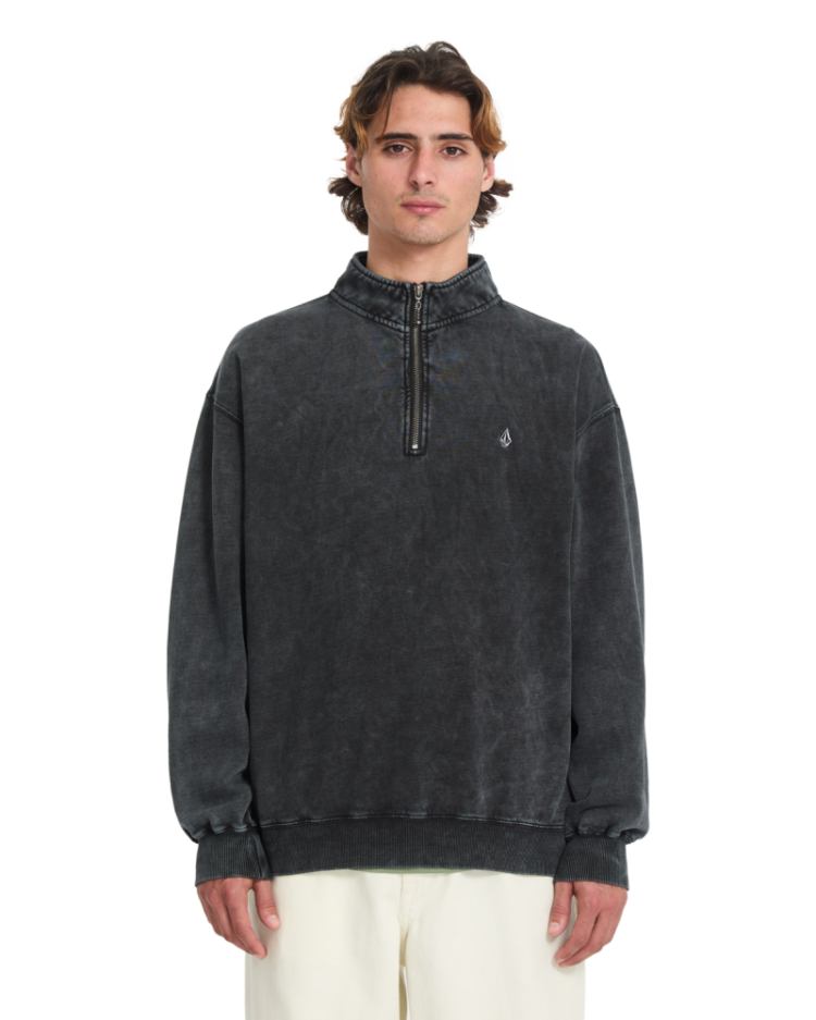 SINGLE STONE QUARTER ZIP LAB LIGHT ACID
