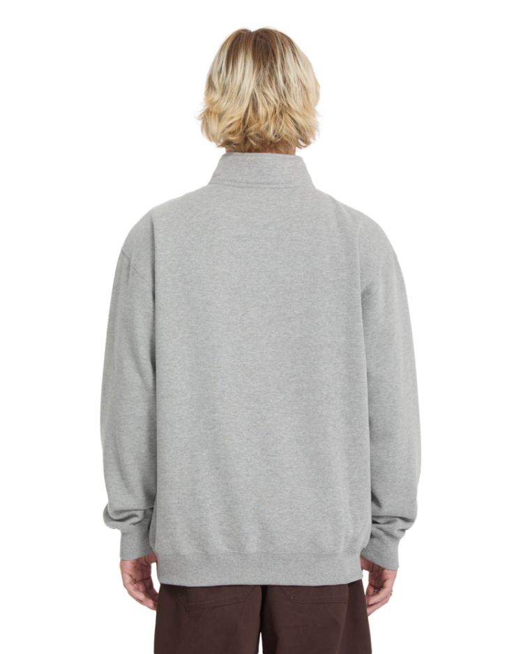 SINGLE STONE QUARTER ZIP HGR HEATHER GRE