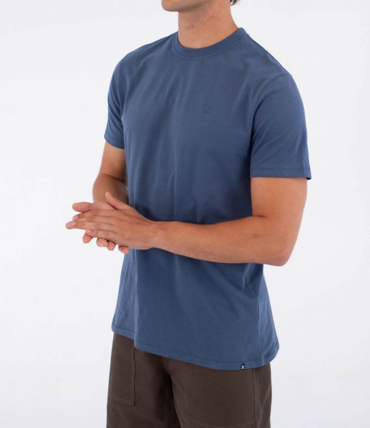 M LOW TIDE SS TEE 317 GREY TEAL