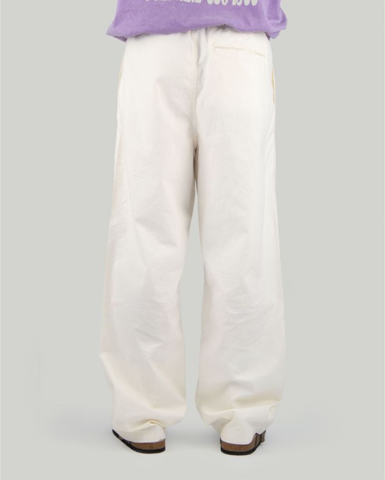 x-tra Baggy linen PANT 68 butter