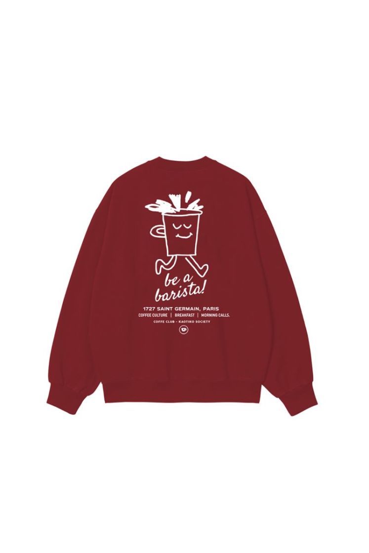 CREW BARISTA GARNET - Garnet